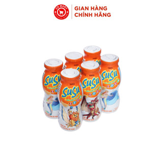  Thùng 48 chai sữa chua uống tiệt trùng Vinamilk SuSu IQ vị cam 80 ml 