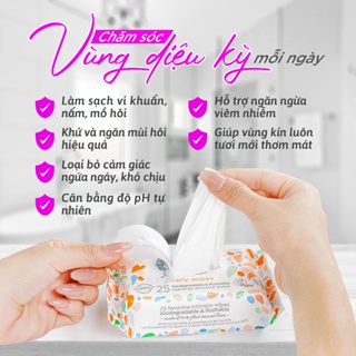 Khăn giấy ướt vệ sinh vùng kín Femfresh dùng được cho da nhạy cảm