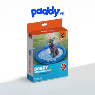 Đệm phun nước cho chó mèo fofos doggy sprinkler mat 1mx6cm