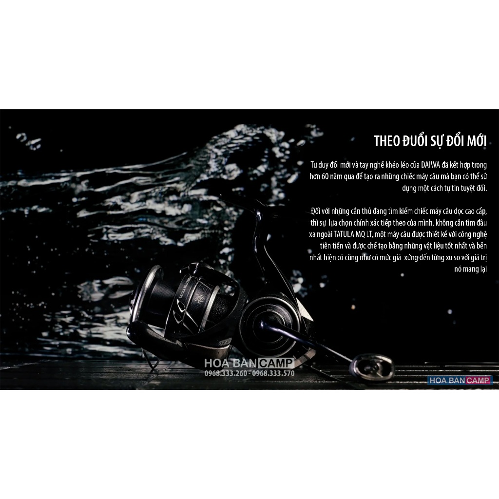 Máy Câu Dọc Daiwa Tatula MQ LT | 2023