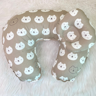 Vỏ Thay Thế  Gối Hỗ Trợ Cho Con Bú MonMon Tặng kèm gối lõ đầu cùng màu