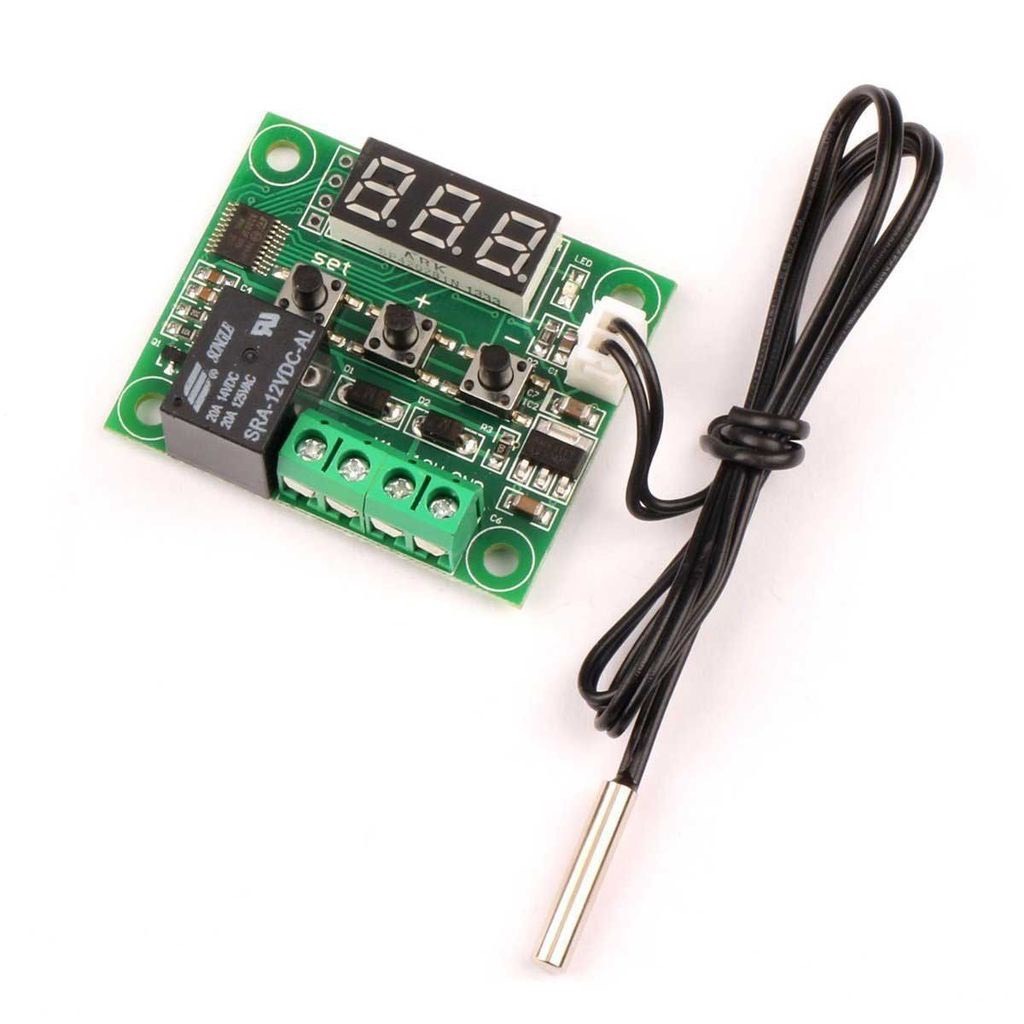 Mạch máy ấp trứng CẢM BIẾN ĐIỀU KHIỂN NHIỆT ĐỘ XH-W1209-12VDC