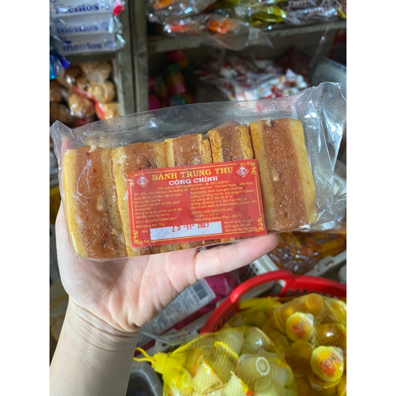 Bánh trung thu tuổi thơ Cây 5 cái