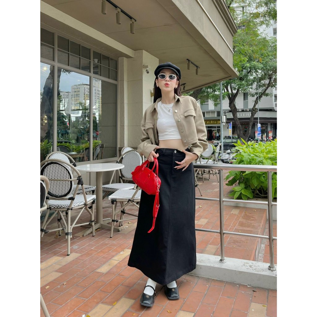Áo khoác bò kaki siêu chất form thụng | THEKAT JACKET | Secodee