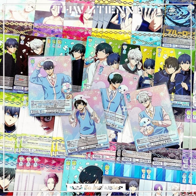 Thẻ nhân vật BLUE LOCK Weiss Schwarz Blau chính hãng