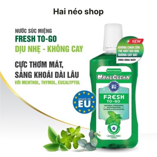 Nước xúc miệng chống mảng bám, trắng răng, thơm miệng OralClean FRESH TO