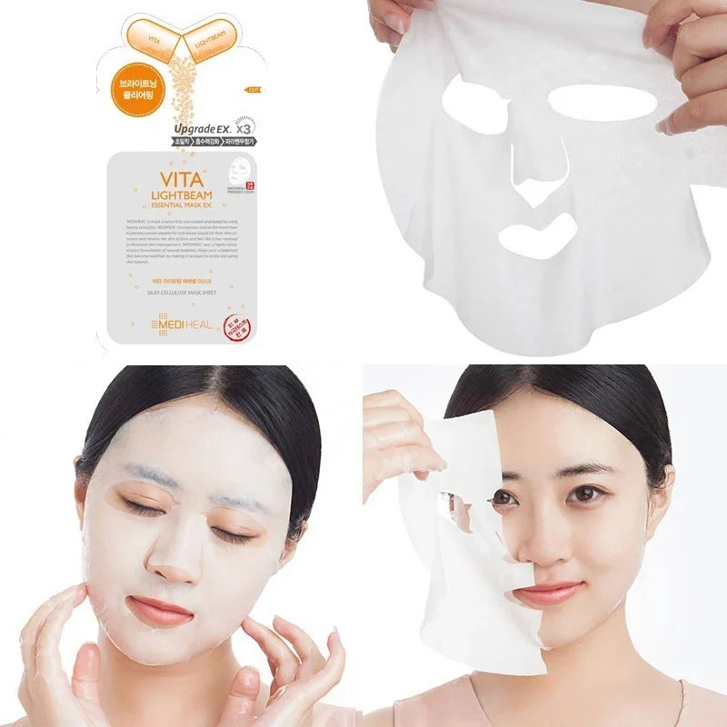 Hộp 10 miếng nạ Mediheal Essential Mask các loại