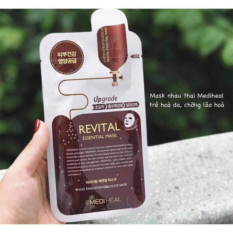 Hộp 10 miếng nạ Mediheal Essential Mask các loại