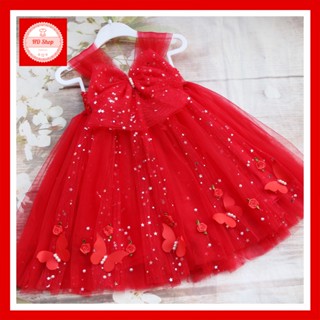 Đầm Noel Bé Gái - Váy Đỏ Đầy Phong Cách Cho Mùa Lễ Hội Sôi Động