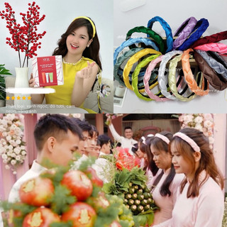 CÀI TÓC VẢI THẮT RẾT LỤA SATIN SIÊU HOT BẢN NHỎ- BĂNG ĐÔ BỜM TÓC TIỂU THƯ HÀN QUỐC , PHỤ KIỆN THỜI TRANG NỮ GIÁ RẺ ĐẸP