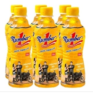 Lốc 6 chai nước tăng lực number one