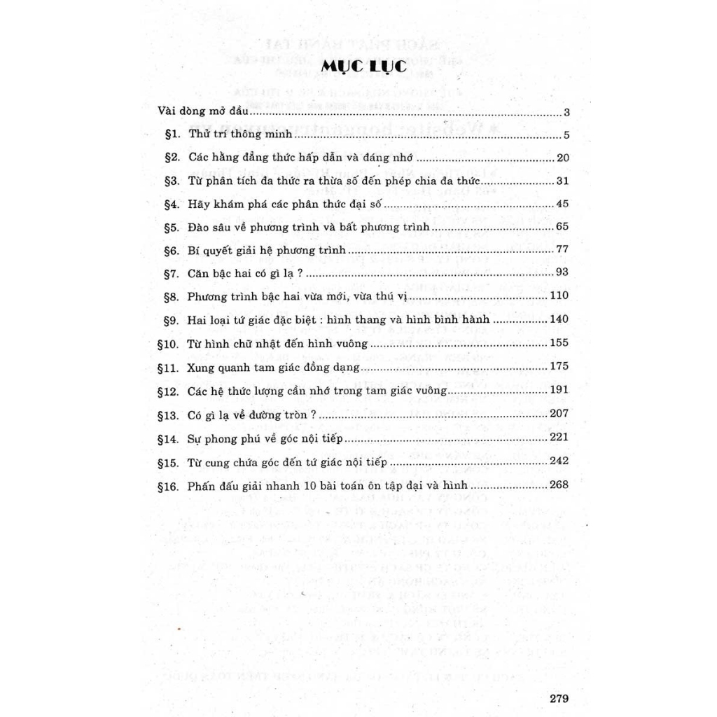 Sách - Tìm Chìa Khoá Vàng - Giải Bài Toán Hay Lớp 8-Lớp 9