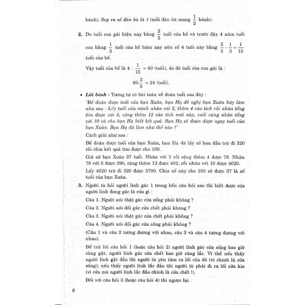 Sách - Tìm Chìa Khoá Vàng - Giải Bài Toán Hay Lớp 8-Lớp 9