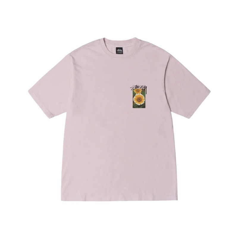 Áo thun STUSSY Flower grid hoạ tiết cao cấp, phông nam nữ Unisex full bọc tag