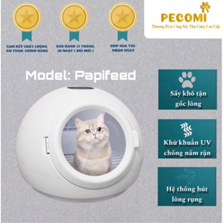  {CÓ SẴN - Khử Khuẩn UV} Lồng Chuồng Hộp Sấy Thú Cưng Chó Mèo Chuyên Dụng Papifeed 