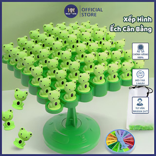 Đồ Chơi Ếch Cân Bằng Hulo Toys Xếp Hình - Đồ Chơi Xếp Hình, Đồ Chơi Phát Triển Trí Tuệ Cho Bé, Ếch Dễ Thương