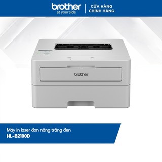 Máy in laser đơn năng trắng đen HL-B2100D - Hàng chính hãng Brother
