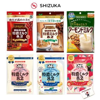 Kẹo sữa uha mikakuto tokuno nhật bản đủ vị