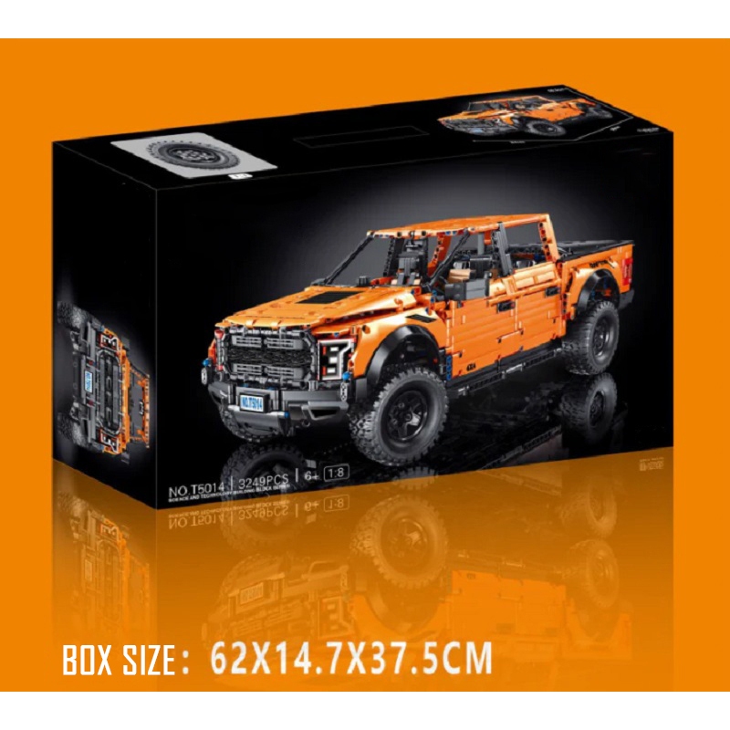 Xe Bán Tải Raptor F-150 T5014 Mô Hình Technic Tỷ Lệ 1:8 Đồ Chơi Lắp Ráp 3249pcs Sieuthidochoitritue