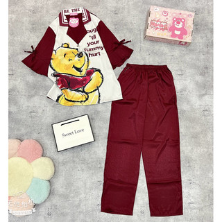 BỘ ĐỒ NGỦ PIJAMA BỘ LỤA TAY NGẮN CAO CẤP