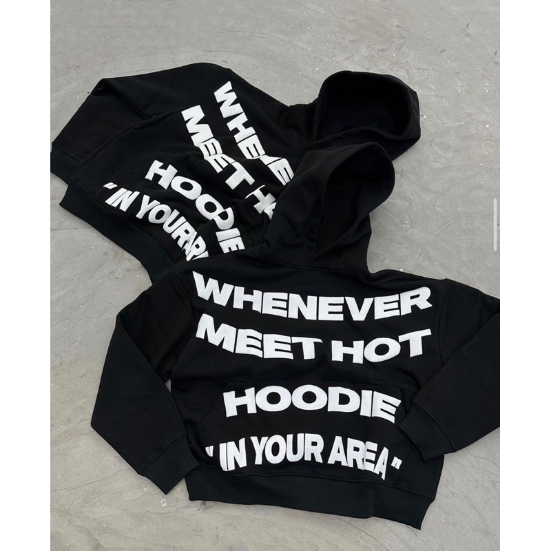 Áo Hoodie WHENEVER cao cấp siêu dày dặn 100% cotton, siêu ấm, áo nỉ nam nữ Unisex dễ phối đồ