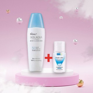Sữa chống nắng dưỡng da ngừa mụn Sunplay Skin Aqua SPF50 25g