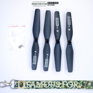 Bộ 4 Cặp Cánh Quạt Flycam mini S13 pro Chính Hãng Giảm Tiếng Ồn ( Tặng kèm 4 ốc vít )( SKYTEK)