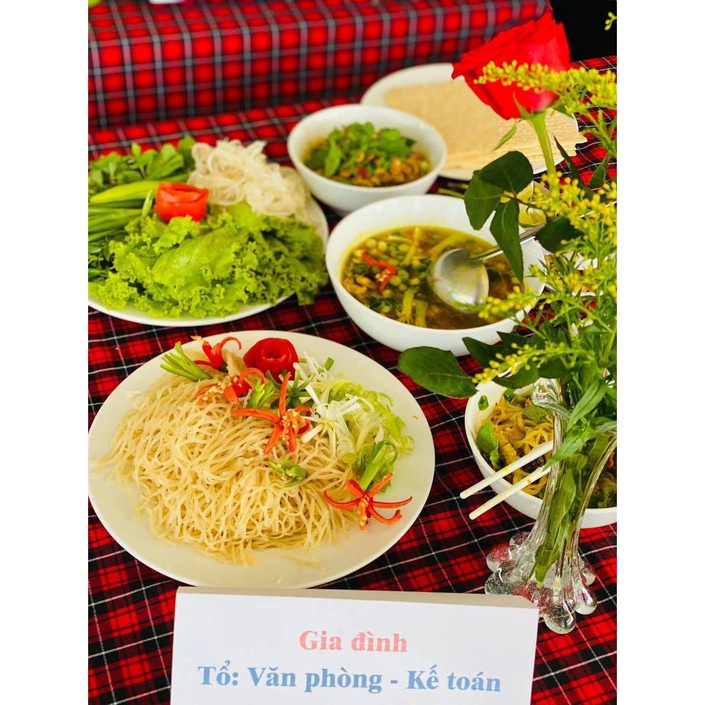 Phở Sắn Caromi 400g - Phở Sắn Nguyên Chất - Không gluten phù hợp cho cả người ăn kiêng và tiểu đường- Đặc Sản Quảng Nam
