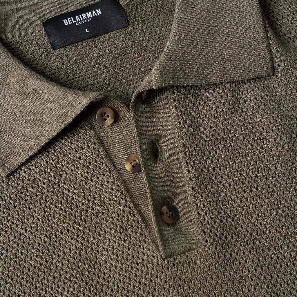 Áo thun POLO nam nữ cổ bẻ DEKI chất vải Cotton kiểu dáng classic thanh lịch, sang trọng, chuẩn form PLDK0098 - BELAIRMAN