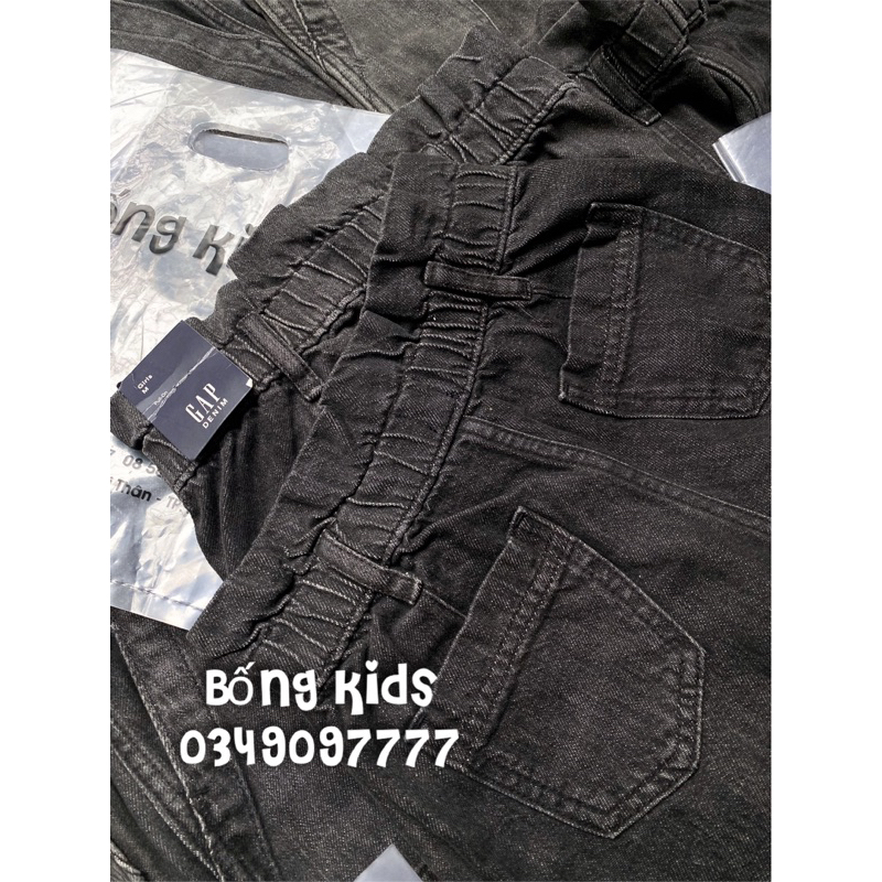 Quần Jean Baggy Bé Gái Đen Bạc G