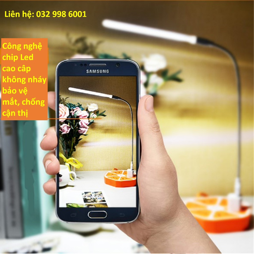 Thanh đèn LED usb siêu sáng Mag190 20led nhôm tản nhiệt thích hợp để bàn học magic2