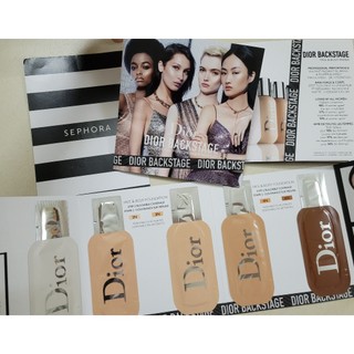 Sample kem nền Dior, vỉ son dưỡng Dior
