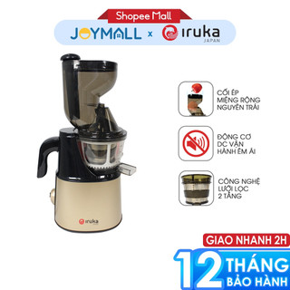 Máy ép chậm iruka i-52 150w 1l, hàng chính hãng, lưới lọc chất liệu cao cấp - joymall