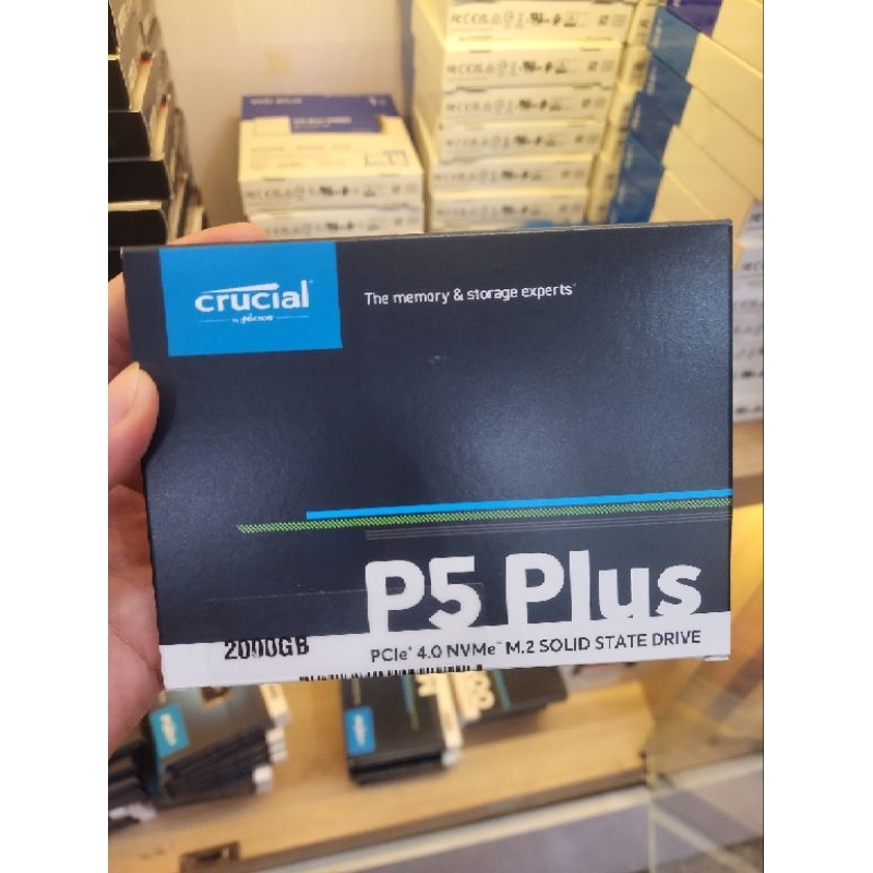 Ổ cứng SSD Crucial P5 Plus 1TB / 2TB  Gen4x4 M2 2280 NVMe PCIe - Bảo hành 36 tháng