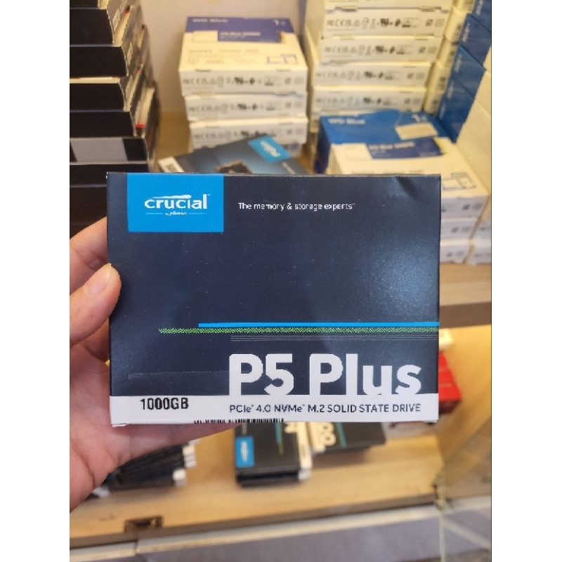 Ổ cứng SSD Crucial P5 Plus 1TB / 2TB  Gen4x4 M2 2280 NVMe PCIe - Bảo hành 36 tháng