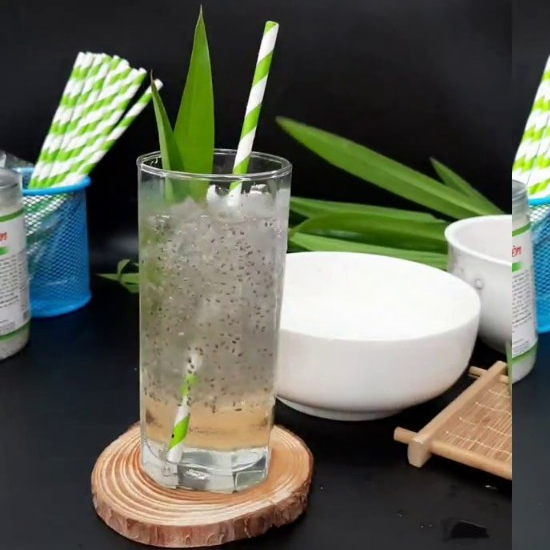 Set nấu mủ trôm hạt chia nấu 3 lít nước, thức uống thơm ngon bổ dưỡng