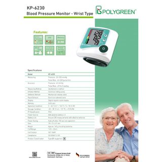 Máy đo huyết áp Polygreen KP - 6230