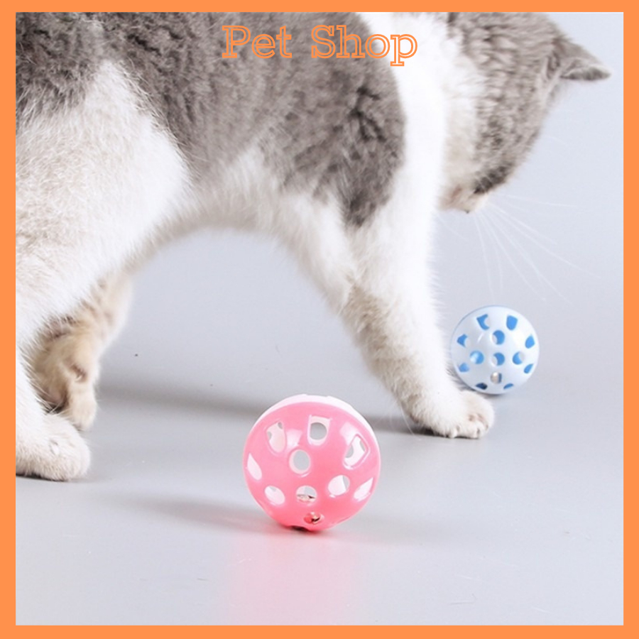 Quả bóng đồ chơi ngẫu nhiên, Quả bóng Lỗ Mới  chuông đồ chơi phát ra âm thanh để trêu chọc mèo, Bóng đồ chơi thú cưng