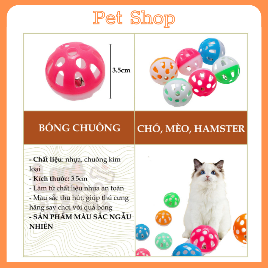 Quả bóng đồ chơi ngẫu nhiên, Quả bóng Lỗ Mới  chuông đồ chơi phát ra âm thanh để trêu chọc mèo, Bóng đồ chơi thú cưng
