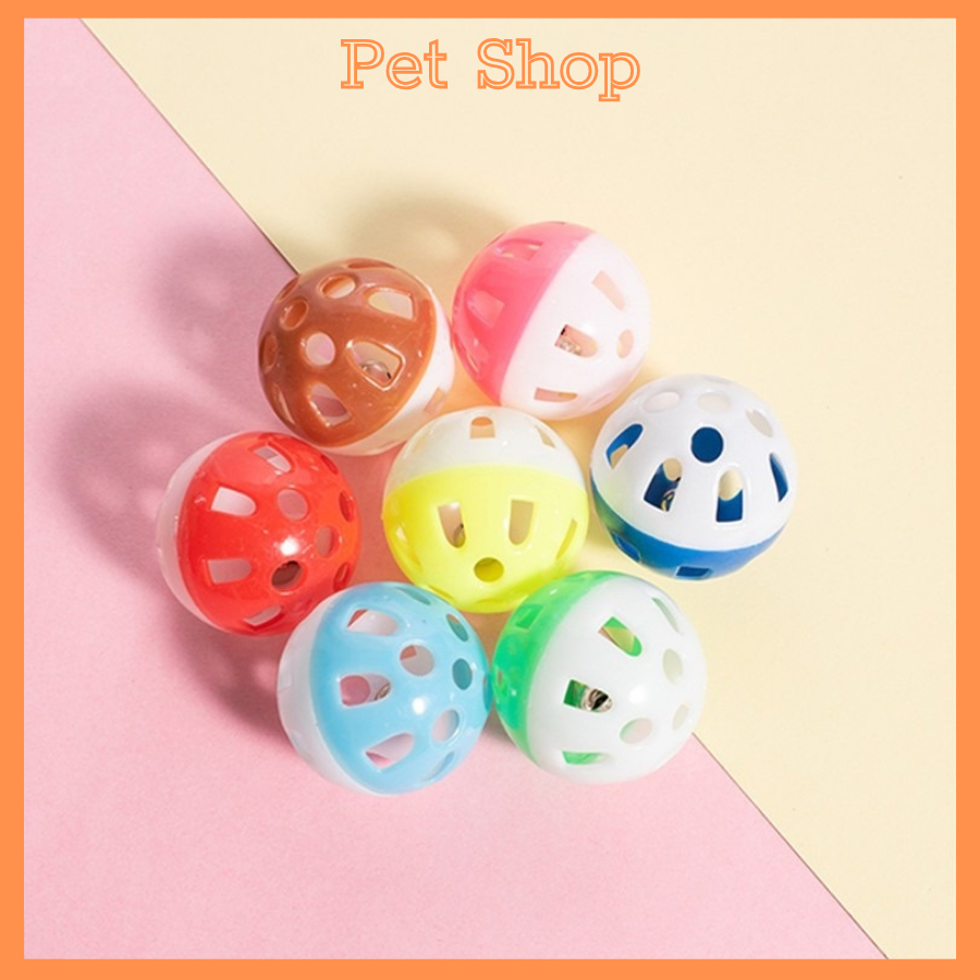 Quả bóng đồ chơi ngẫu nhiên, Quả bóng Lỗ Mới  chuông đồ chơi phát ra âm thanh để trêu chọc mèo, Bóng đồ chơi thú cưng