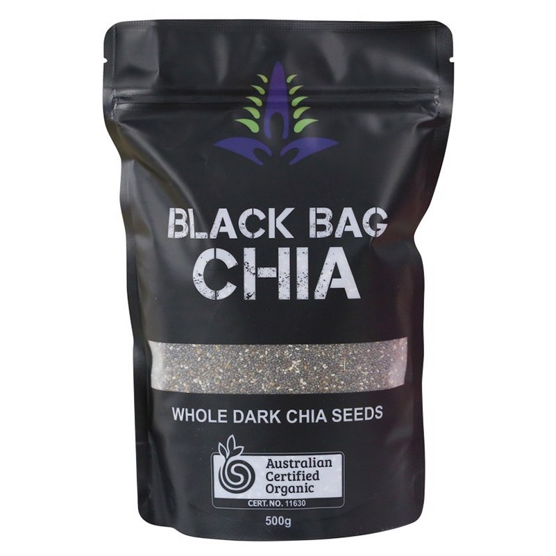 Hạt Chia Đen Black Bag Úc 500gr