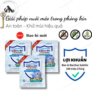 Men Khử Khuẩn Bioline BS1 Cho Cát Vệ Sinh Mèo