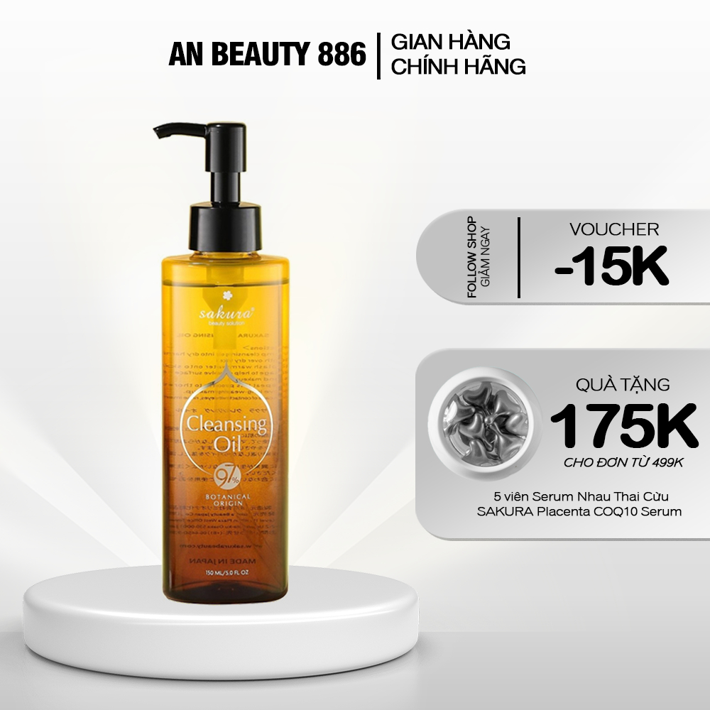 Dầu tẩy trang Sakura Cleansing Oil 150ml