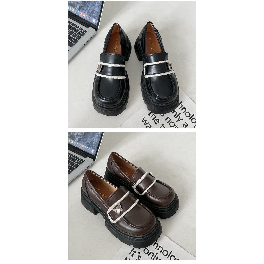 Giày Da Thời Trang Phong Cách Vintage cho Nữ - GOÛT DE JUN