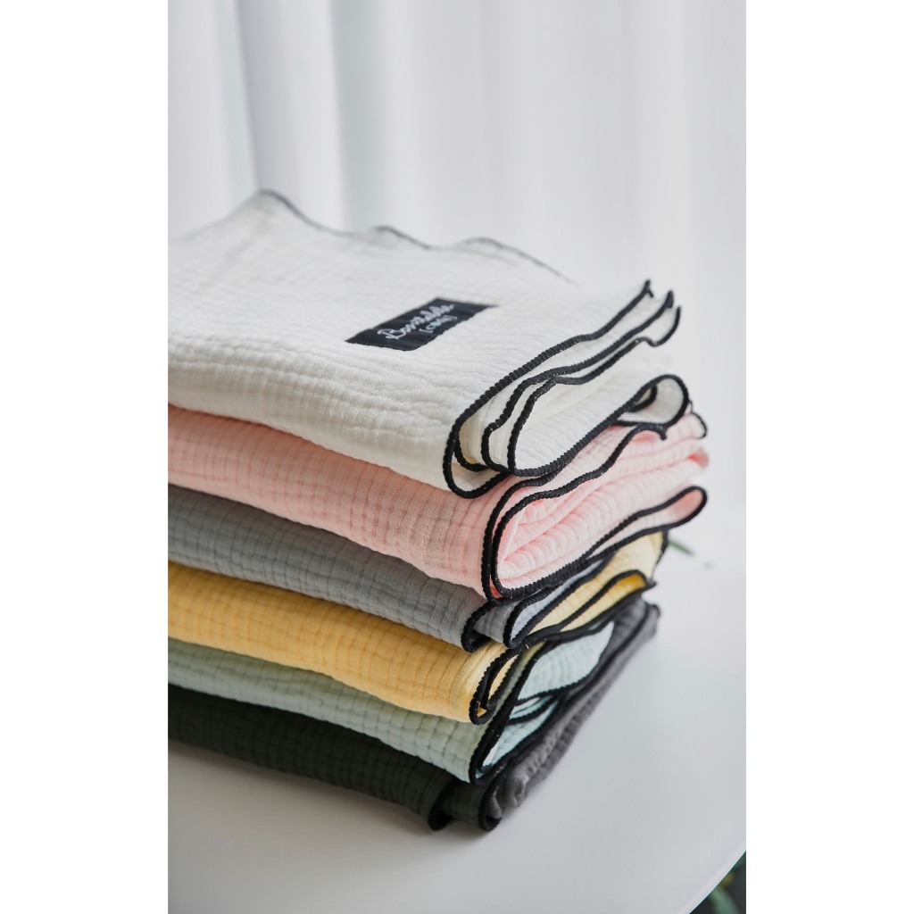 Chăn xô Muslin nhập khẩu HQ chính hãng Bonitabebe siêu mềm mại và thông thoáng cho bé