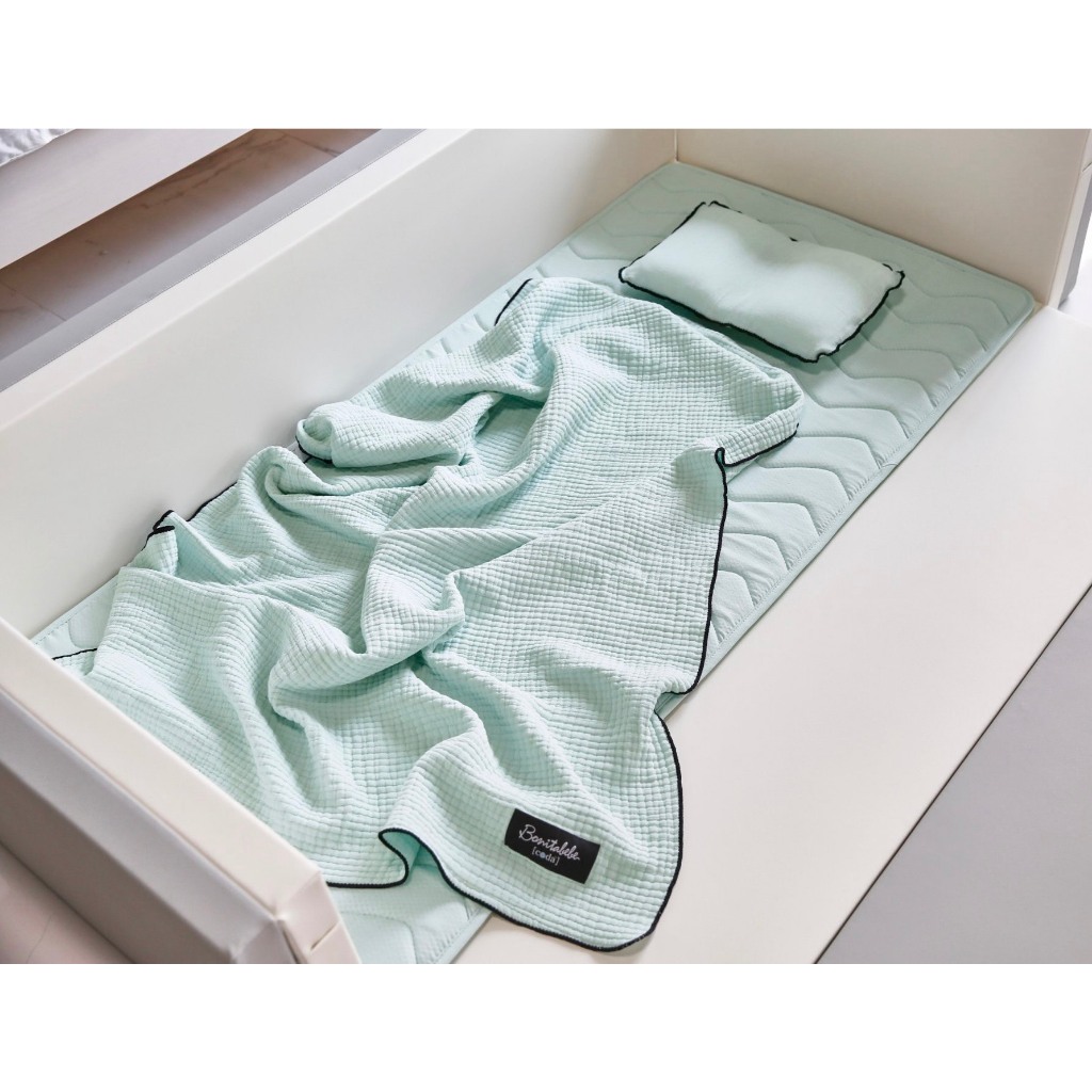 Chăn xô Muslin nhập khẩu HQ chính hãng Bonitabebe siêu mềm mại và thông thoáng cho bé