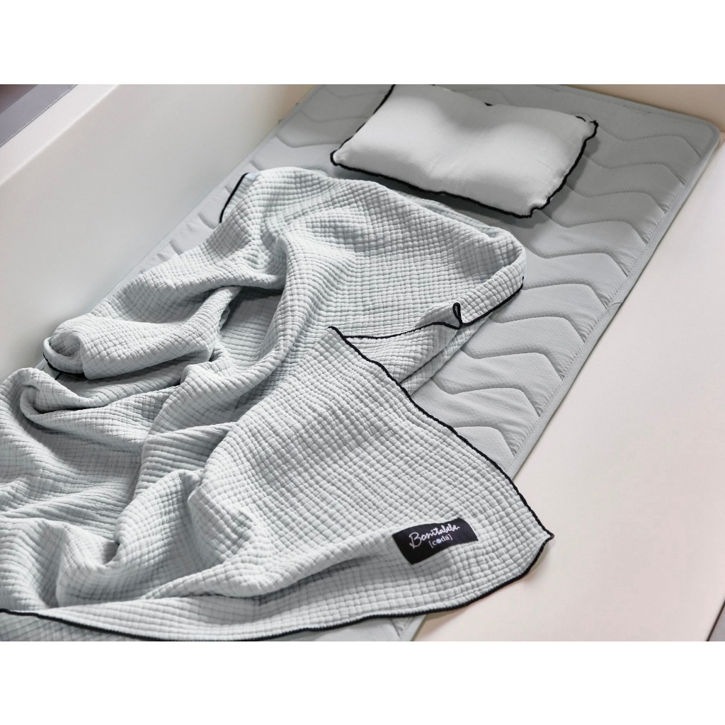 Chăn xô Muslin nhập khẩu HQ chính hãng Bonitabebe siêu mềm mại và thông thoáng cho bé