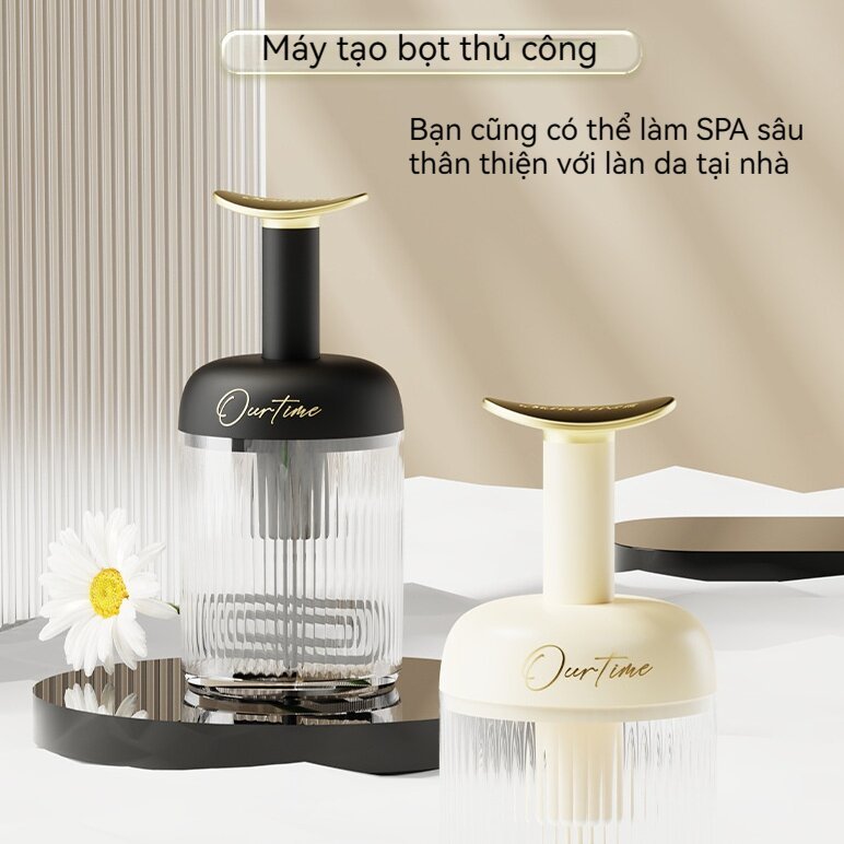 Máy tạo bọt quay, máy tạo bọt sữa rửa mặt