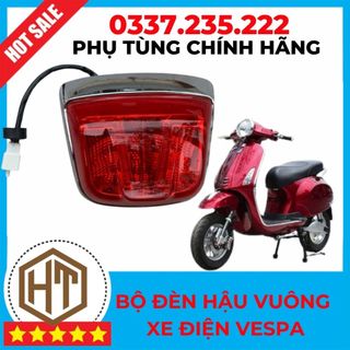 Đèn hậu xe điện vespa đèn vuông