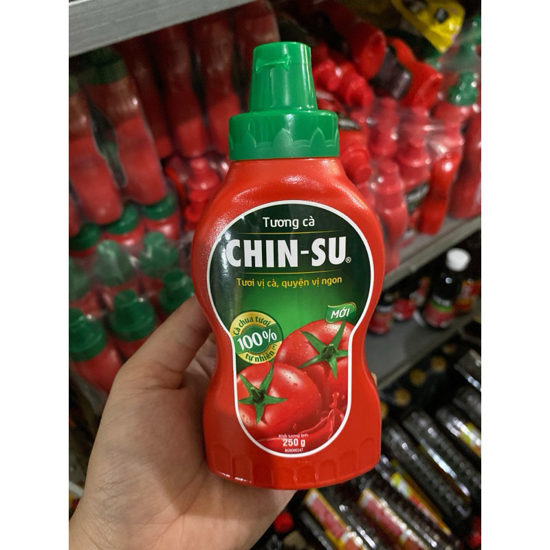 Tương Ớt/Tương Cà Chinsu chai 250g